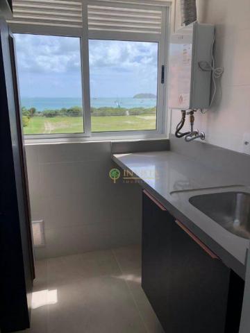 Apartamento com 3 dormitórios sendo 1 suíte, com 2 vagas de garagem e vista mar. - Foto 7
