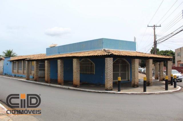 Salão para alugar, 270 m² por r$ 1.400,00/mês - centro norte - várzea grande/mt
