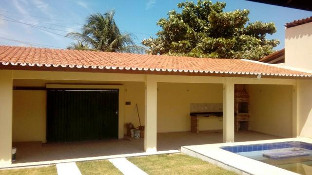 Casa amplo deck piscina 3 suites centro paracuru - Foto 8