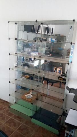 Prateleira Vidro Modular 1,94x1,22x0,20mt - Foto 2