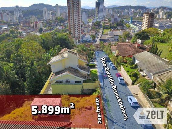Terreno à venda, 5899 m² por r$ 2.500.000,00 - velha - blumenau/sc