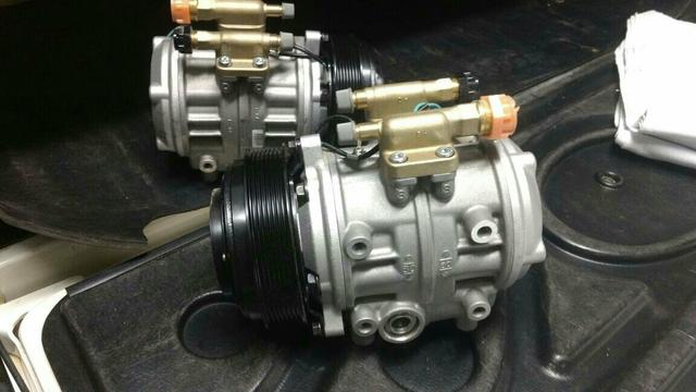 Compressor de ar-condicionado p microônibus V8 Marco polo $1.550