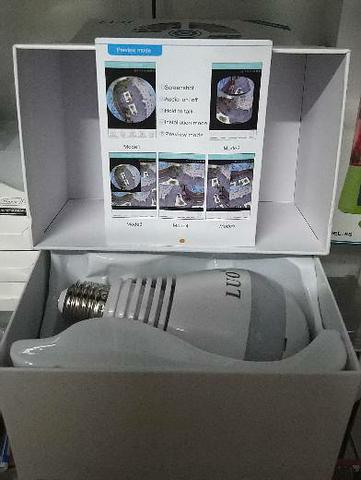 Lâmpada Câmera Espiã