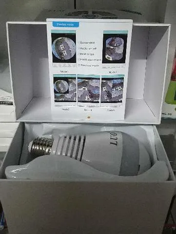Lâmpada Câmera Espiã