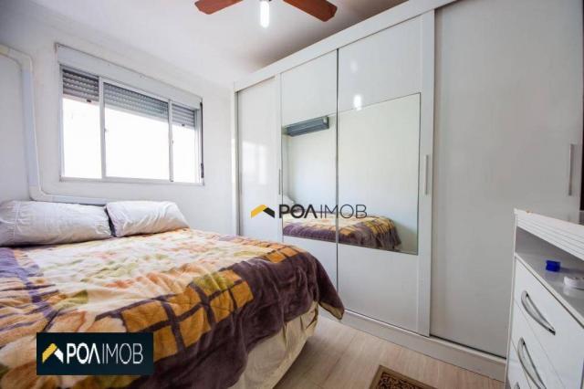 Apartamento com 2 dormitórios para alugar, 54 m² por R$ 1.800,00/mês - Protásio Alves - Po - Foto 7