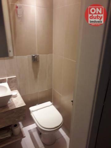 Apartamento com 3 dormitórios à venda, 120 m² por R$ 630.000 - Aparecida - Santos/SP - Foto 11