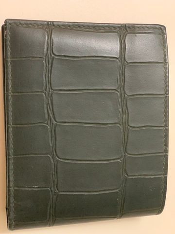 Carteira Original Emporio Armani - Design Crocodilo - Foto 2