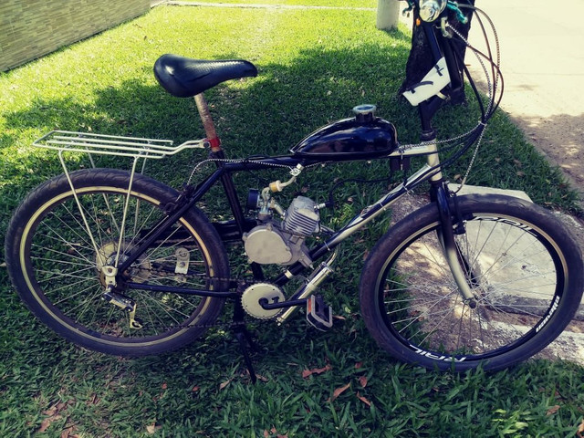 Bicicleta motor 80cc