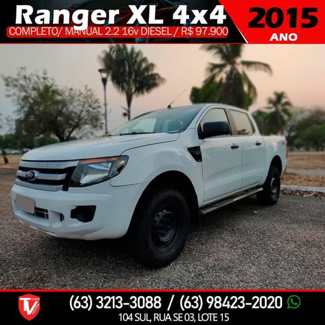 FORD RANGER 2.2 XL 4X4 CD 16V DIESEL 4P