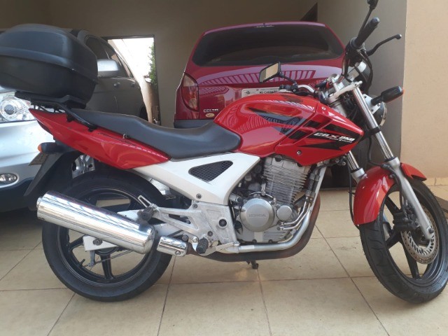 CBX 250 Twister 2008(vendida) Abaixo - Top Motos Erechim