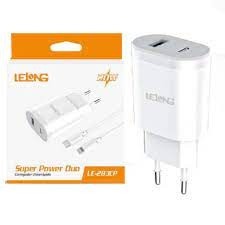 Carregador Type C/ Type C Lelong Super Power Duo LE-283CC  R$ 29,00 - Foto 2
