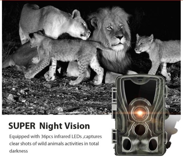 Câmera de trilha visão noturna 10 e 12 Mp com sensor de movimentos - Foto 4