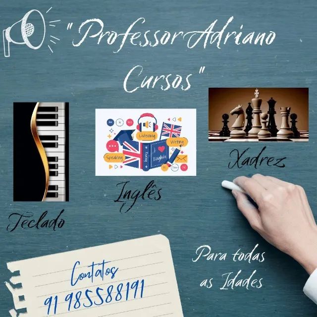 Música, Xadrez e Inglês - Serviços - Mangueirão, Belém 1256662676