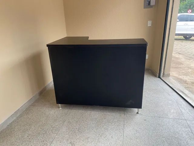 Balcão L MDF Atendimento 1.30x80x1.10