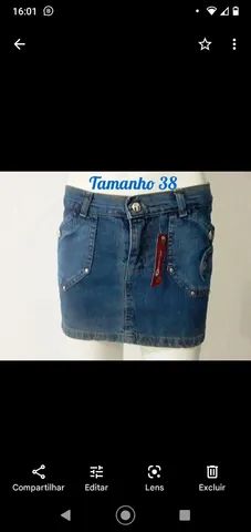 Mega promoção mini saias tamanhos 36,38,40,42 e 44 - Foto 5