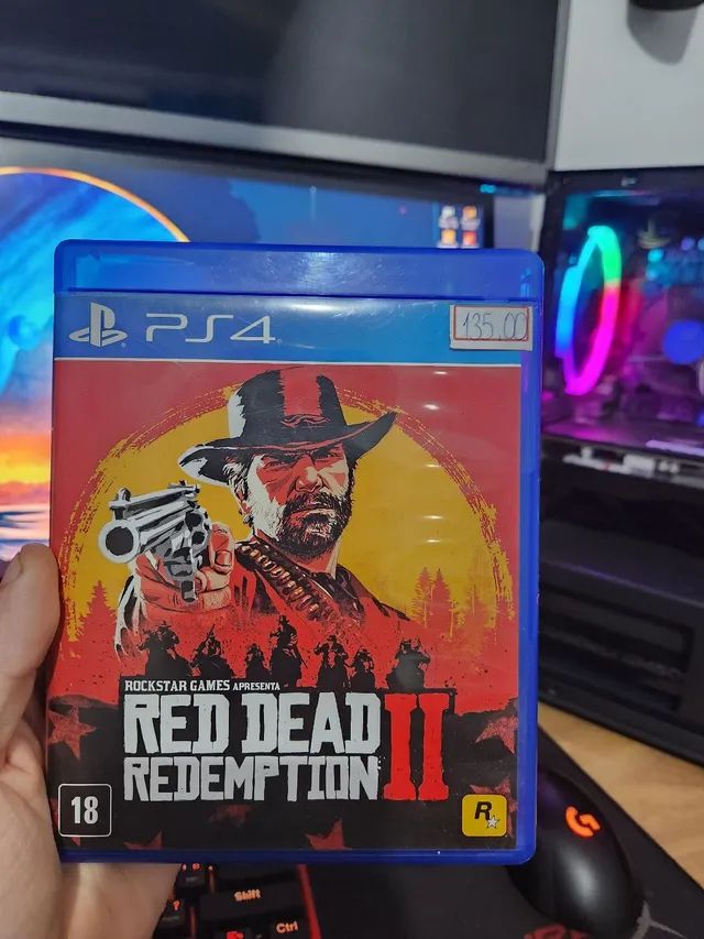 Red Dead Redemption 2 Ps4 - Jogo + Steelbook + Mídia Física + Mapa