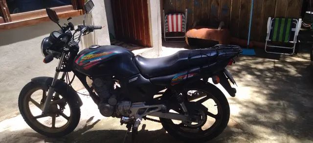 LOTE 028- HONDA CBX 200 STRADA ANO 1999/1999 JB18959 Motos em