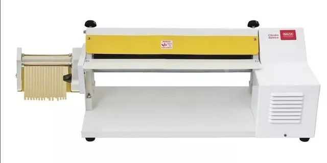 Cilindro eletrico 28cm malta com cortador de talharim - Alecs