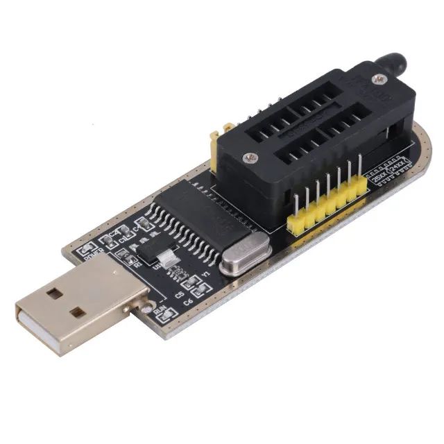 Gravador Usb Flash Eprom Bios Spi Ch341a CH341 24xx  - Foto 2