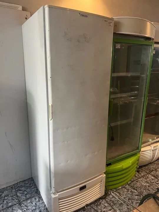 Freezer vertical fricon parcelamos em até 12x 