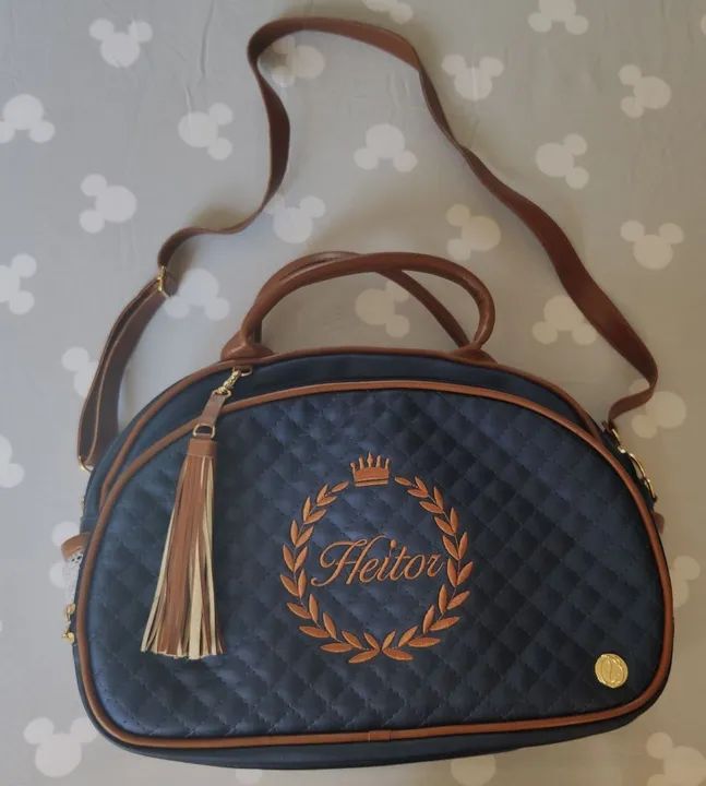 Kit Bolsa Maternidade 4 Peças personalizadas HEITOR  - Foto 5