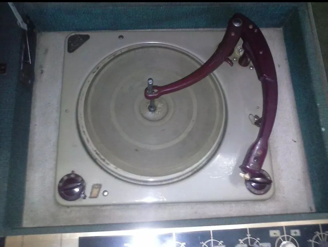 Toca Disco Collaro Conquest Tipo Piano D Mesa Raro! Lp Sonic - Foto 4