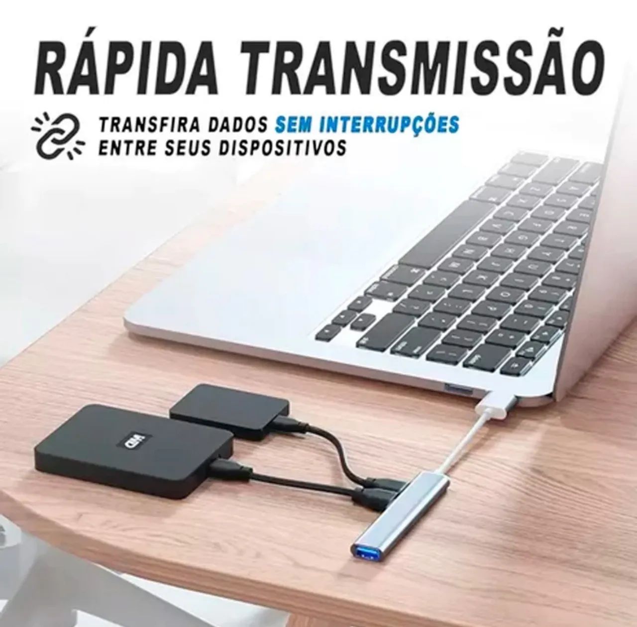HUB USB USB 3.0 4 Entradas - Foto 3