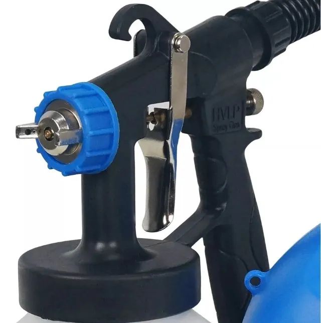 Pistola de Pintura Pulverizadora Tinta com Bico de Metal Compressor de Tinta Viscosímetro  - Foto 4