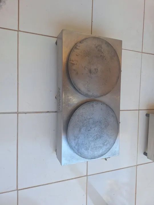 Chapa para Crepe Dupla Ademoa - Foto 4