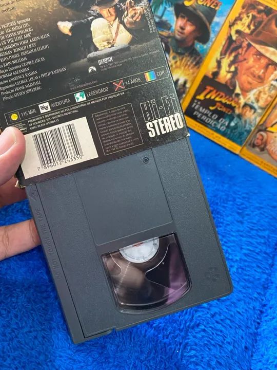 Box VHS Indiana Jones - Foto 4