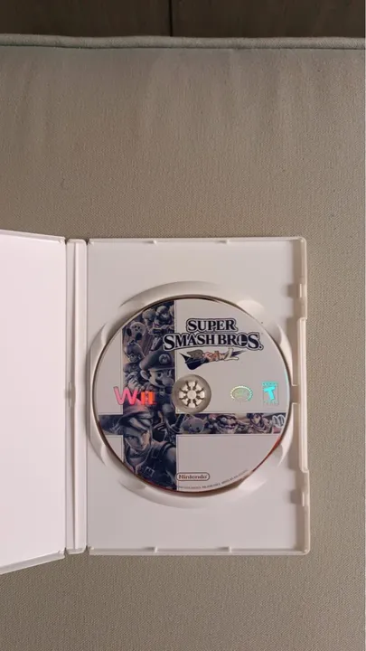 Super Smash Bros Brawl - Midia Fisica - Wii