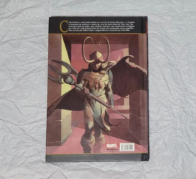 Loki, de Rodi, Robert - Editora Panini Brasil LTDA, em português, 2005 Capa Dura - Foto 2