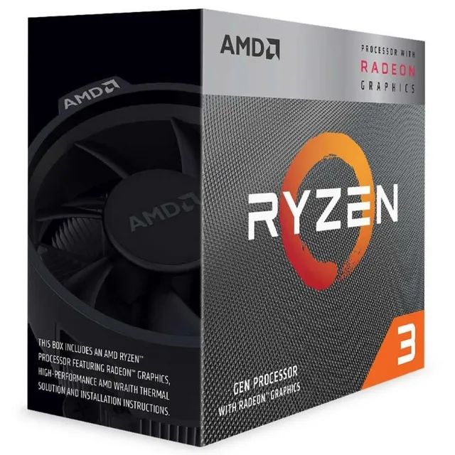 Processador AMD Ryzen 3 3200G, AM4, Cache 4Mb, 3.60GHz (4GHz Max Turbo) - YD3200C5FHBOX - Foto 2
