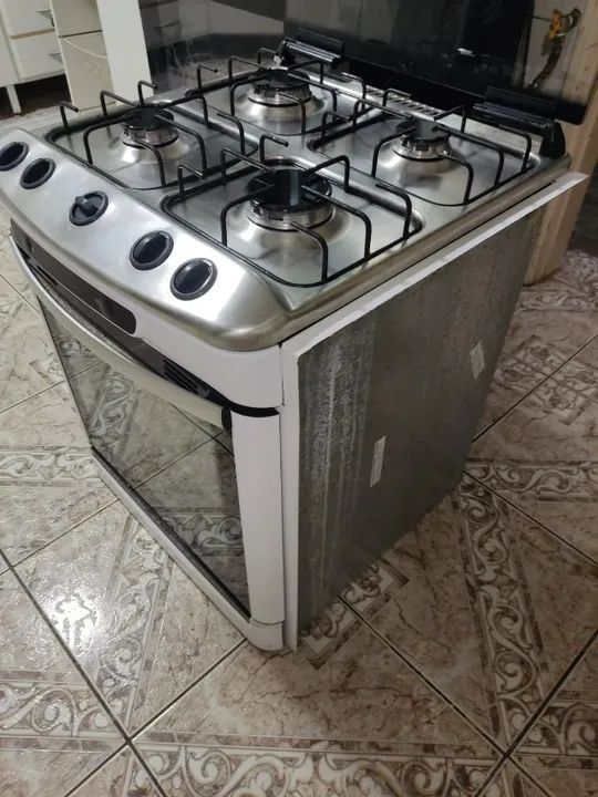 Fogão de embutir BRASTEMP Unique Grill