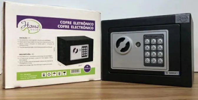 Cofre Eletrônico de Segurança para sua Casa