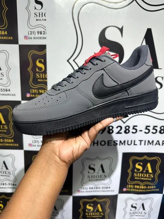 Tênis AIR Force chumbo - Foto 4