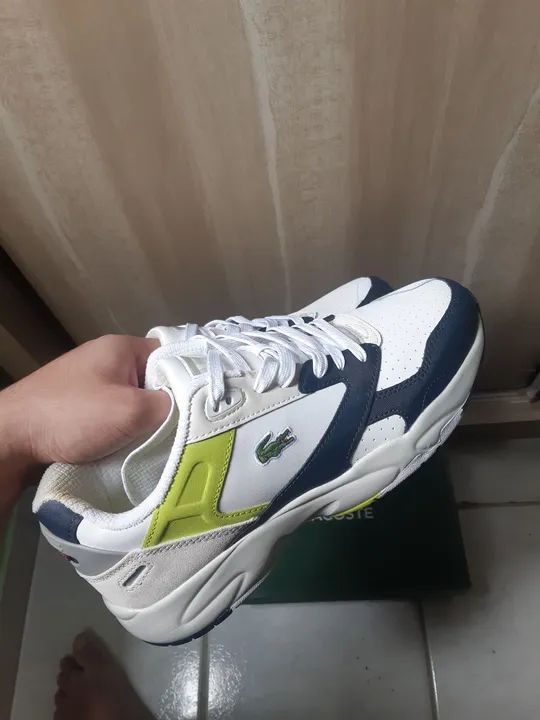 TÊNIS LACOSTE ORIGINAL NUNCA USADO - Foto 2