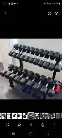 Dumbells. Barras, Ketbells e mto mais  - Foto 2