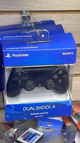Controle Ps4 Bluetooth Preto  - Foto 5