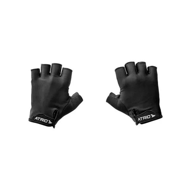 Luvas Ciclismo Dedo Curto ou Longo Atrio - Preto G ou M - Foto 3