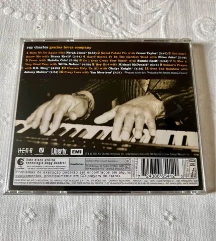 CD Ray Charles Genius Loves Company - Foto 2