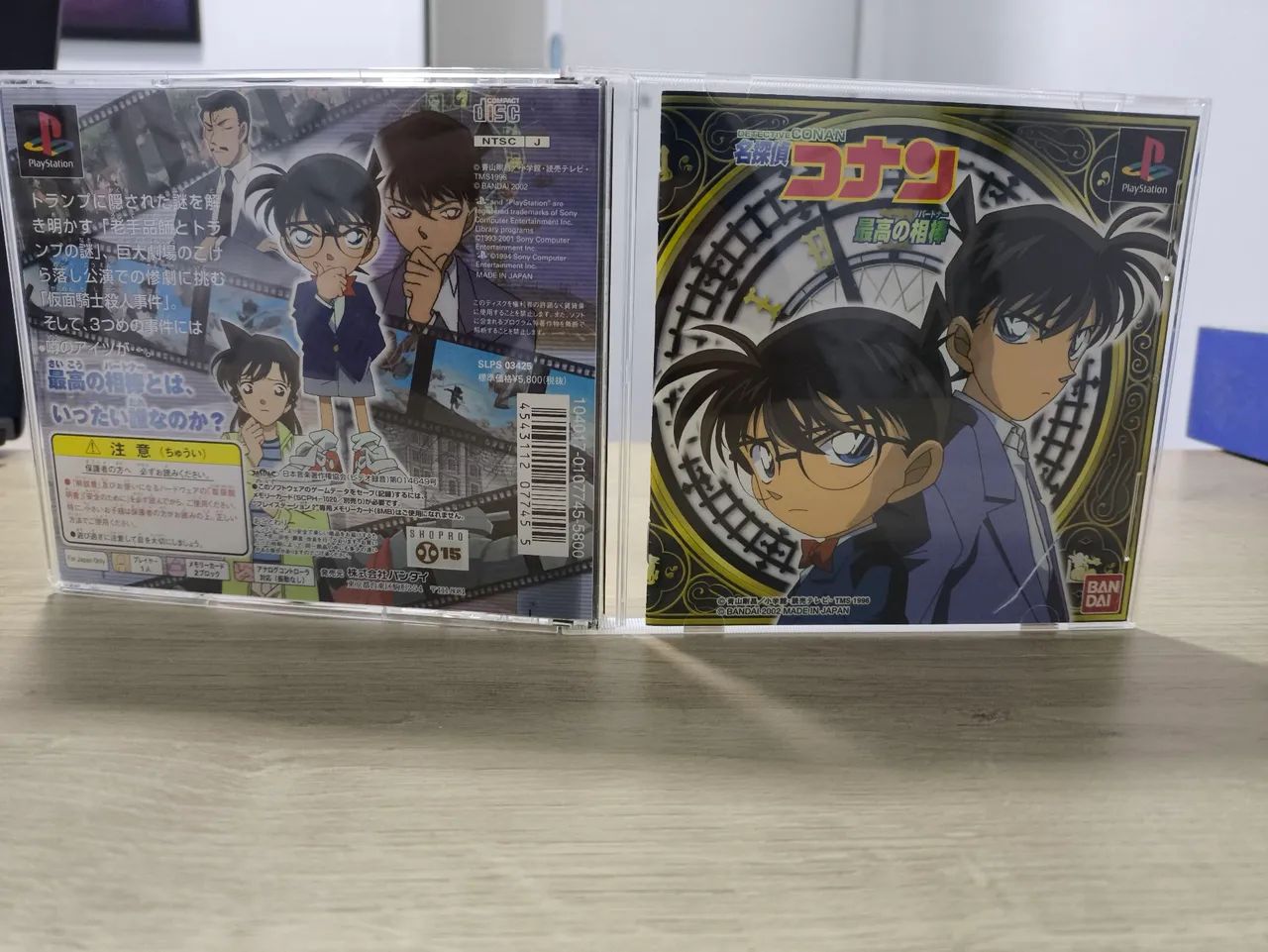 JOGO DETECTIVE CONAN ORIGINAL PS1 JP