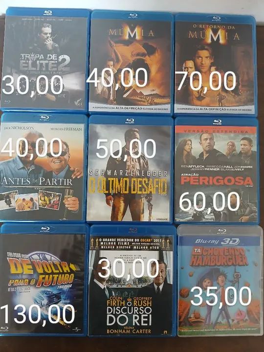 Filmes em blu-ray original novos e usado - Foto 4