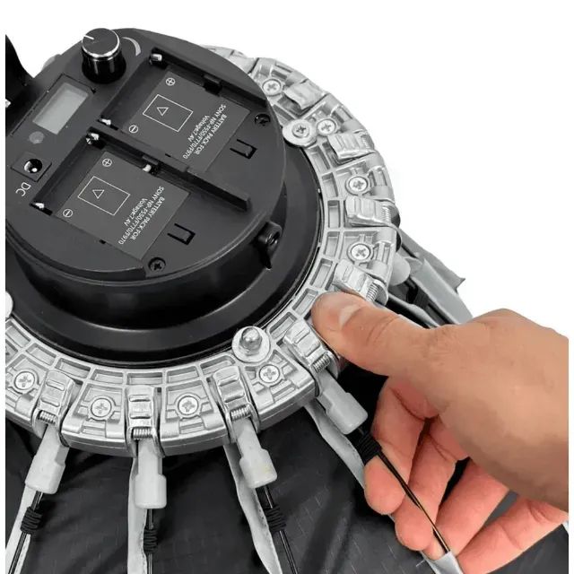 Softbox Parabolico Greika Gkt600 C/ Led Bicolor 100w E Tripé - Foto 3