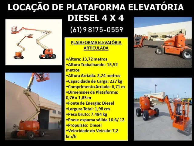 Plataforma Elevatória Articulada