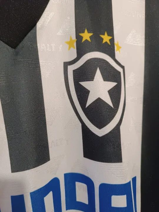 Camisa Botafogo 1997 #9 de jogo GG zerada - Foto 6