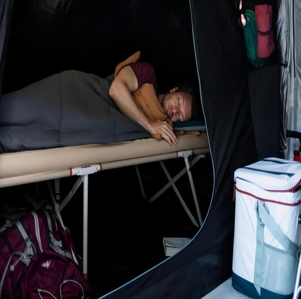 Cama de armar para camping Quéchua - Foto 4