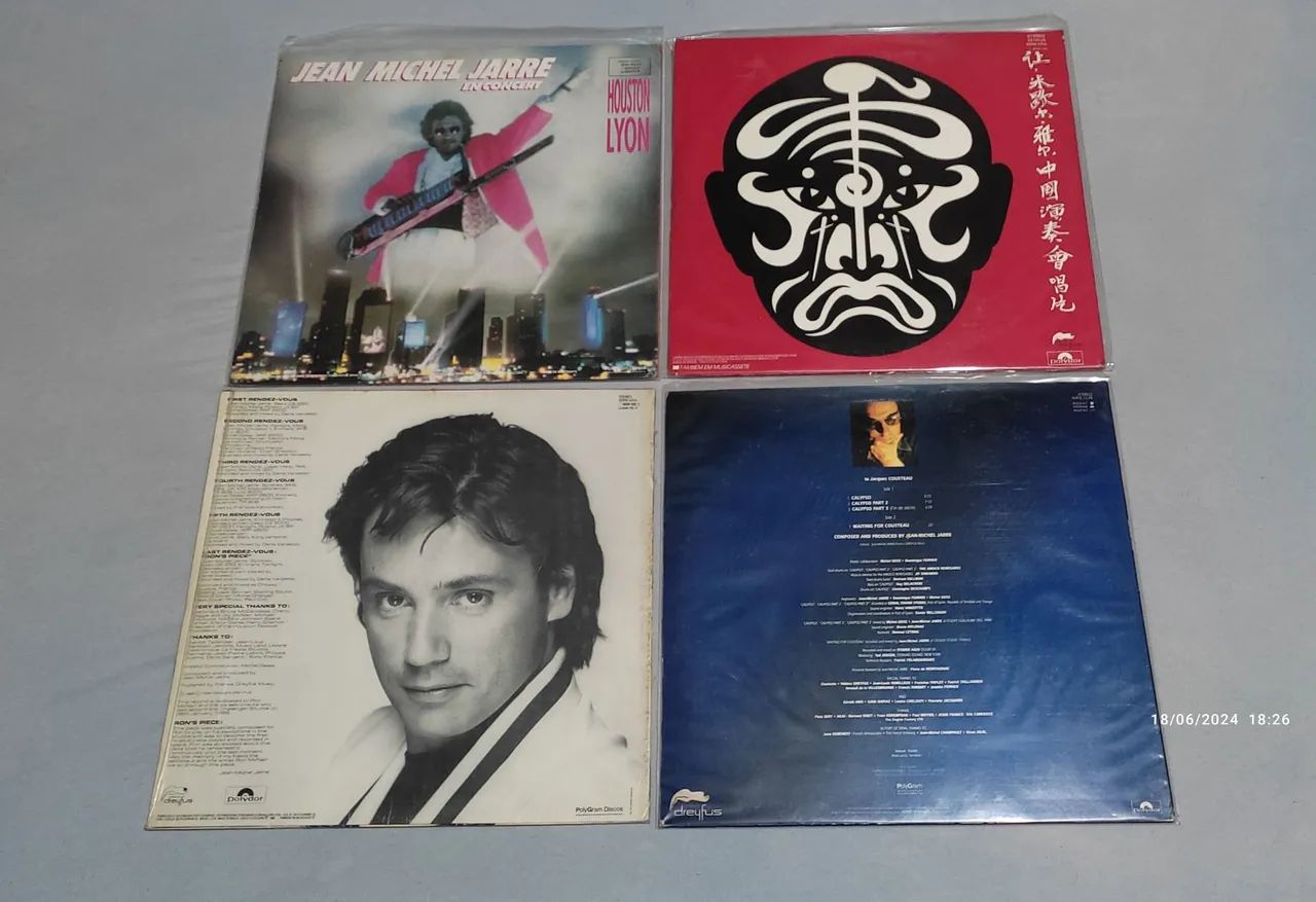 Coleção de Discos de vinil de Jean Michel Jarre - Foto 2
