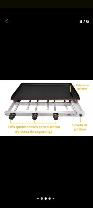 Chapa para tapioca - Foto 5