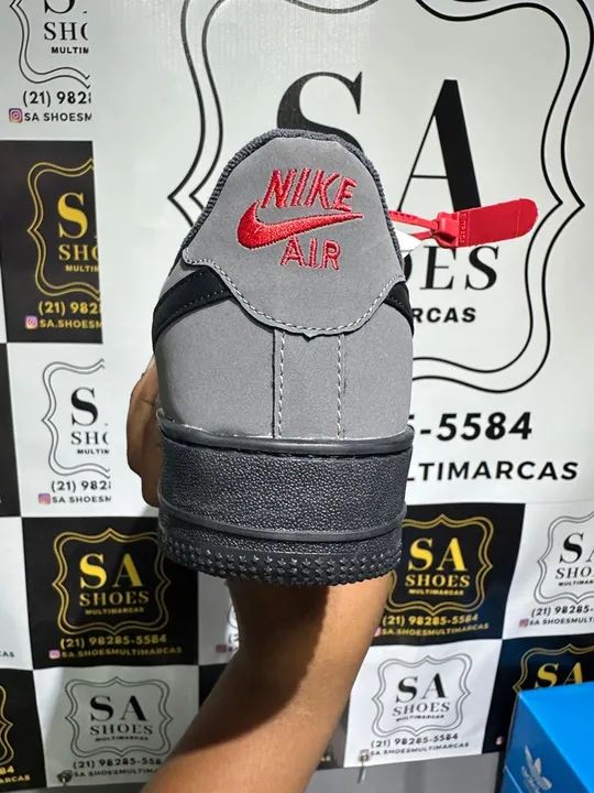 Tênis AIR Force chumbo - Foto 2